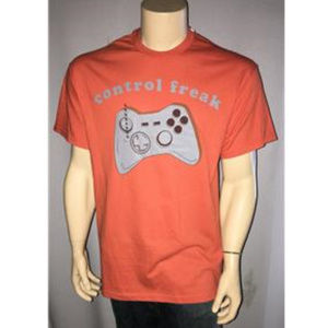 Control Freak T Shirt Old Skool Video Game L